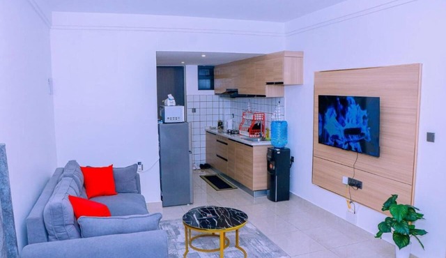 Charming 1-bedroom apartment in delightful Ruaka with WiFi, fitness room in Ruaka