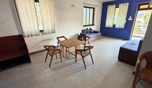 Charming 3-bedroom house with AC in north Goa