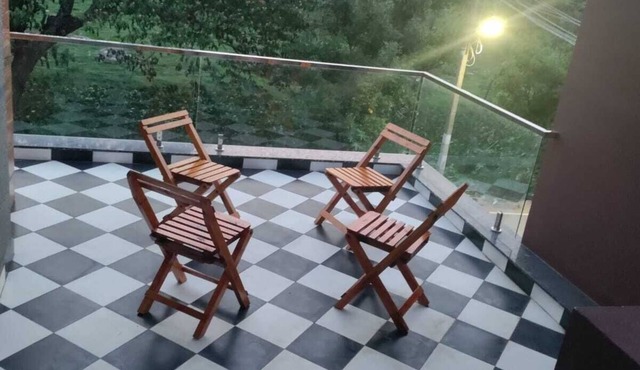 Charming 3-bedroom villa with AC in delightful @ eDEN Beach China Veerampattinam