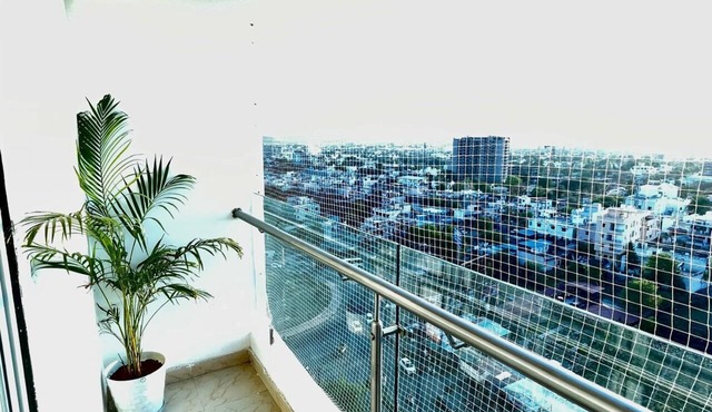 City under Bird's eye view Beautiful and peaceful A luxury Home