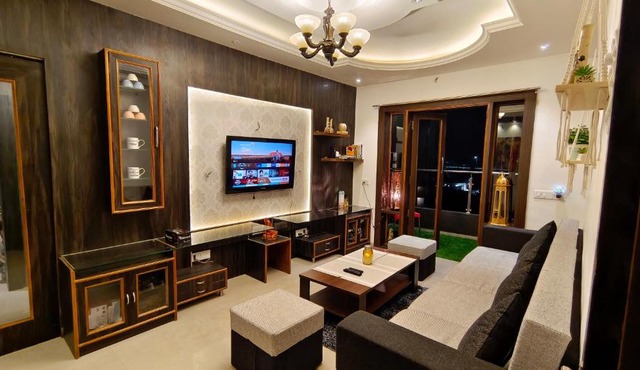 Cozy- Nest 2 BHK with Beautiful City View