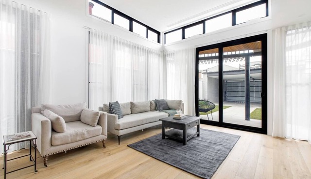 Custom built Designer Indoor Outdoor Urban Oasis in Moonee Ponds
