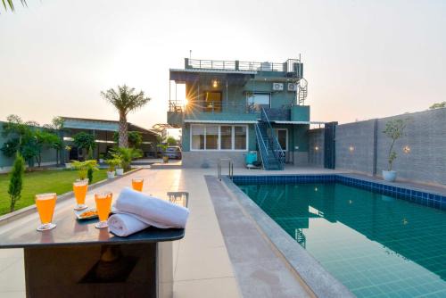 DanCenter Hill's Stay Villa | 3BHK | Pvt Pool | Kishangarh