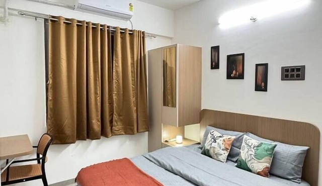 Dove Corner: Modern AC 1BHK Flat in Pimple Nilakh