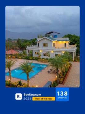 Ekostay Gold Palm Estate I Cricket Turf I Rain Dance I 2 Acre Property