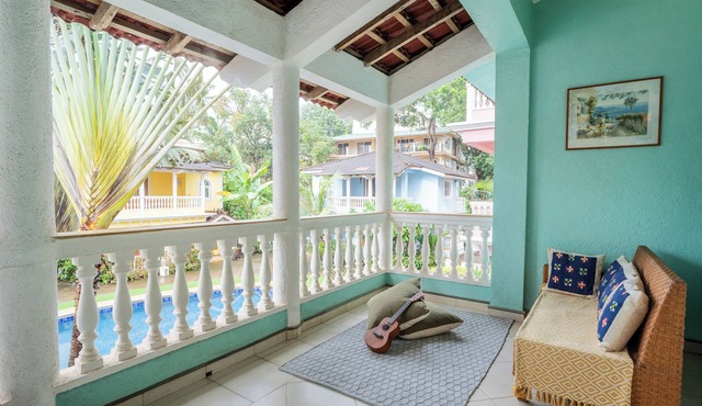 Élan - A Cozy 3BHK Duplex Villa w Pool in North Goa