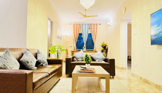 Elegant 3BHK Fully Furnished and Equipped Apt near Hitec City by EVARA SUITES