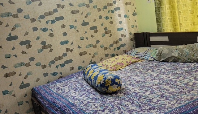 Elegant Spacious 2-bedroom AC Apartment balcony Kolkata Tollygunge~ pet friendly