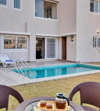 ELIVAAS Shourya Bliss Lux 3BHK Villa with Pvt Pool, Udaipur