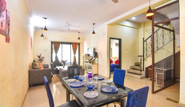EMPYREAN STAYS ll3bhk White Pearl ll AC ll POOL ll FREE WIFI