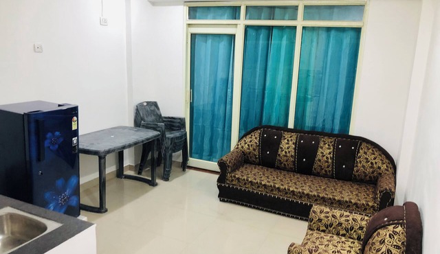 Escape to a serene oasis in heart of Dehradun at our charming 1 BHK apartment