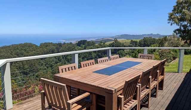 Eyrie House: Gorgeous panoramics sea views in Skenes Creek North