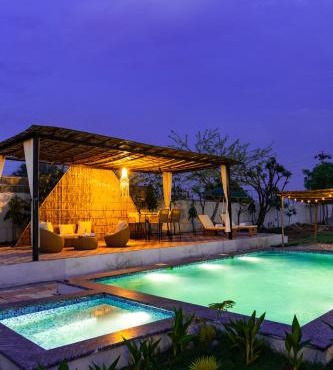 Fable Farm by Alaya Stays 4-BHK Villa with Private Pool, Gazebo & Garden