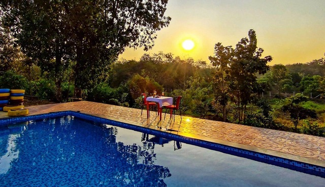 FARM STORY - 3 BHK villa with swimming pool