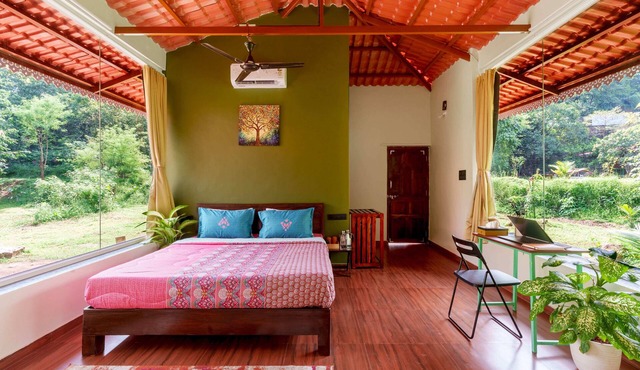 Forest Retreat with Waterfall in Murud - Just 1 Hour Drive From Alibag