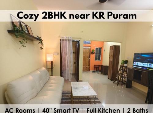 Fully furnished, Cozy, AC 2BHK - Urban Magnolia