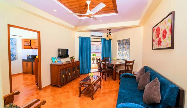 'Golden Sea Shell' 1 bhk Beach apartment
