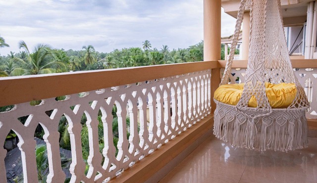 Gorgeous ocean view Boho-colonial condo with large balconies