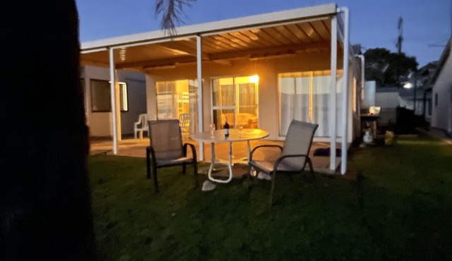 Great little Summer rental shack right on the beach.Available from Nov 9th. in Port Broughton