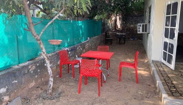 Gulmohar Villa, on 500 sq. yds Plot, Pet Friendly.