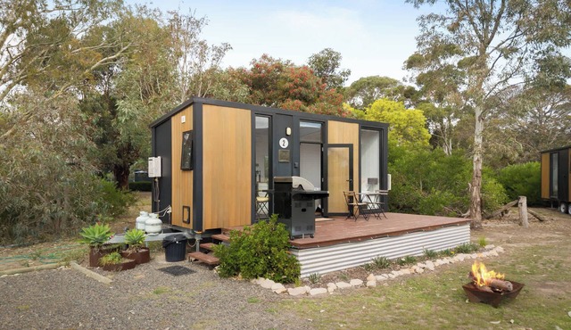 Halls Haven Tiny House 1 by Tiny Away in Halls Gap
