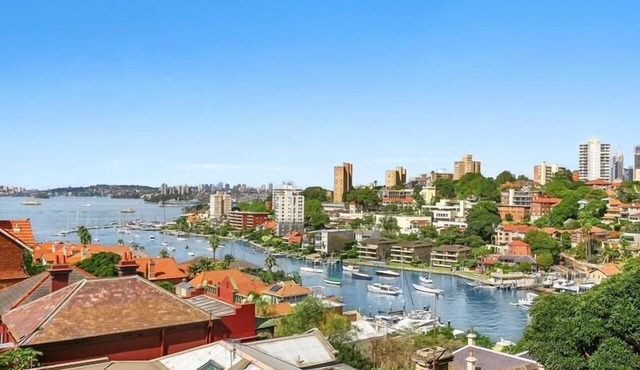 Harbour Views from North Sydney High Street