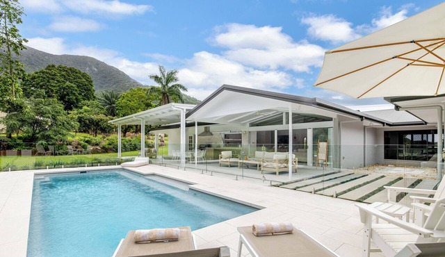 Harvey House | Tropical Acre Retreat with Pool in Redlynch