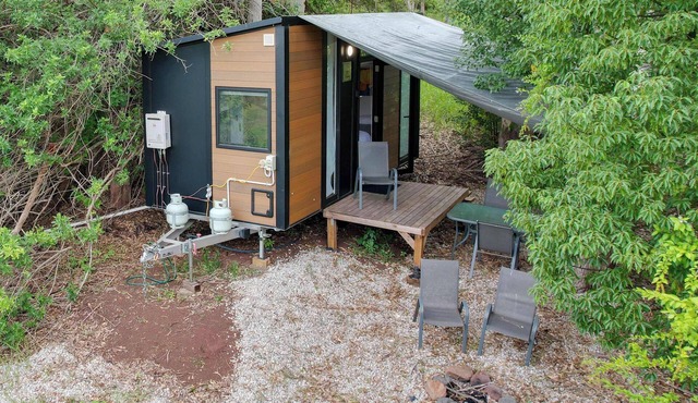 Hill Creek Tiny House 5 by Tiny Away in Perwillowen