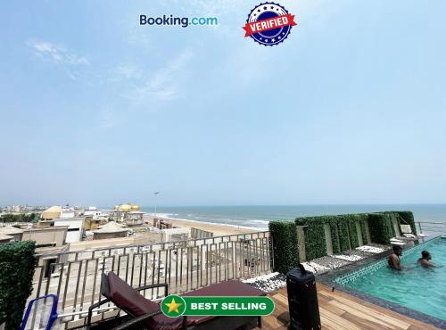 HOTEL TBS ! PURI all-rooms-sea view, Swimming-pool, fully-air-conditioned-hotel with-lift-wifi-and-parking-facility breakfast-included - 2