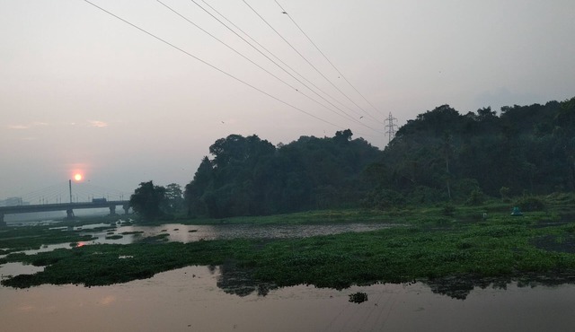 Inside the CITY but village atmosphere, calm and serene, opens to the river
