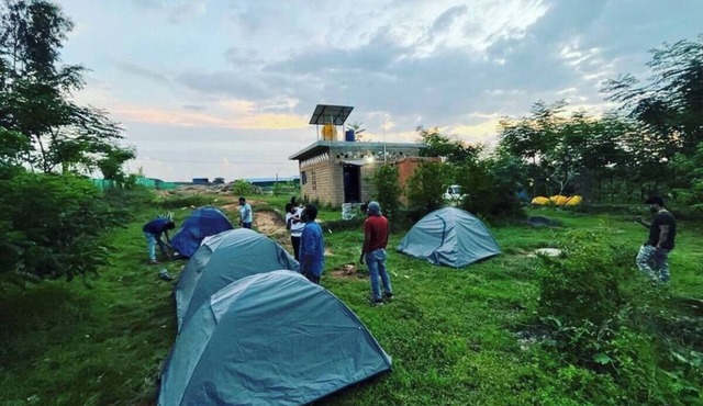 JoE- Amidst Nature campground in Thalikothanur - CAMPSITE 1