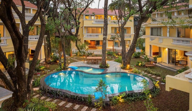Kensho Villas Daisy with Private Pool Serene 5-BHK With Shared Pool & Lift, Near Popular Beaches