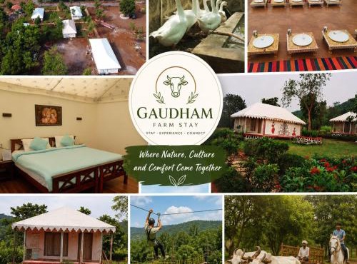 Krishna's den- a cottage retreat a Gaudham Periyar Farmstay