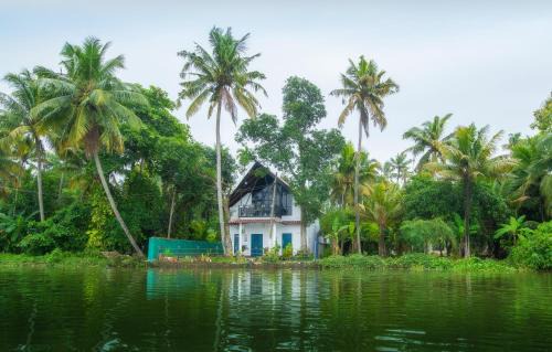 Lakefront 2BHK villa I A-frame balcony deck I BBQ grill I Hammock