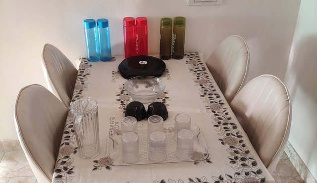 Lavish 2 Bed Room with 1 nos king size bed & 1 children bed. 2 toilet 1 kitchen
