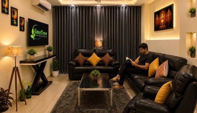 Lime Tree 3BHK Serviced Apartments DLF Phase -5 Gurgoan