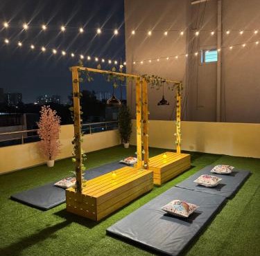 Lush Green Private 2BHK Penthouse In Kondapur