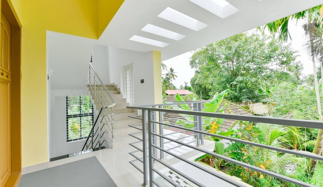 Luxurious 2 BHK house amid lush greenery and in a village like atmosphere.