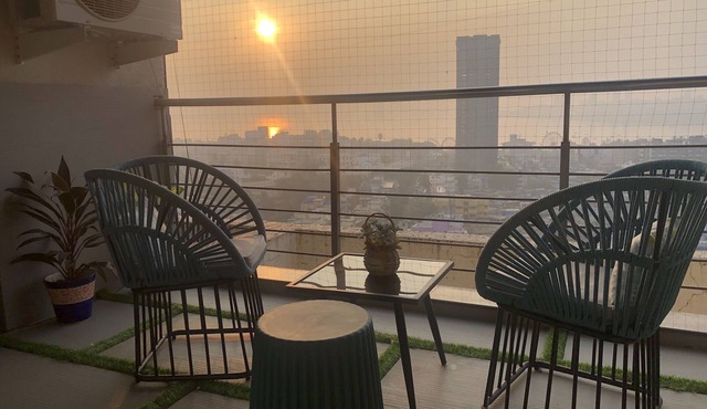 Luxurious Sea View Apartment near Mahim Church, Raheja Hospital, 1BKC.