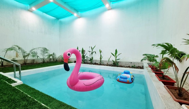 Luxury 3Bhk Villa Nyra with Pool and Rooftop Patio at Serene Locality