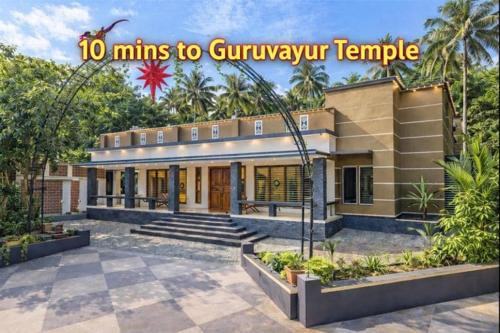 Luxury Garden Villa, Free Breakfast in Guruvayoor