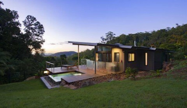 Luxury Mountain View Lodge-Numinbah in Upper Crystal Creek