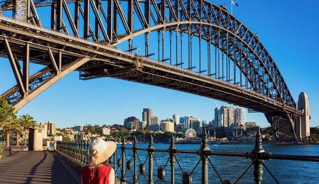 Luxury Two Bedroom Darling Harbour View Suite with Balcony