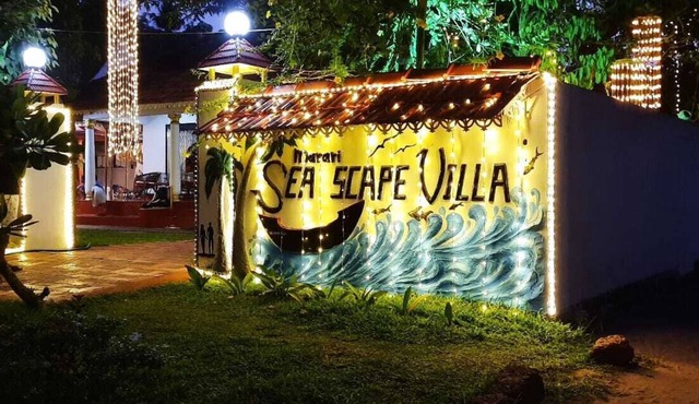 Marari sea scape beach villa