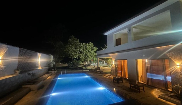 Moksha farms -3bhk private villa with pool and nature