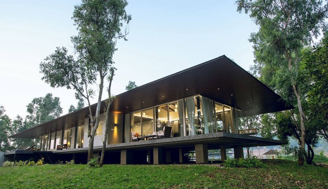 Nature's Island farmhouse on secluded shores of Lake Vaitarna Nashik Mumbai 3hrs