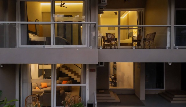 New Listing/500m to Benaulim Beach/4 seater Jacuzzi/3BR Row Villa