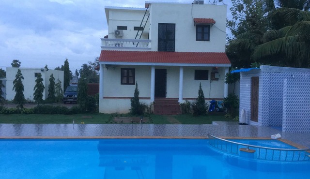 New Villa with Swimming Pool close to Mahabalipuram for rent.