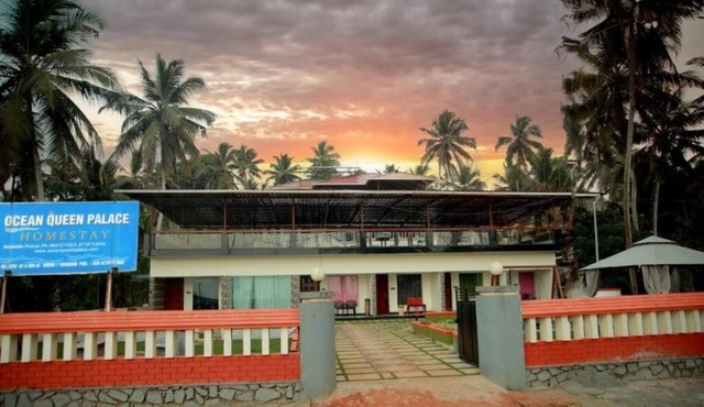 Ocean Queen Palace Poovar – Double Room with Tranquil Garden Views