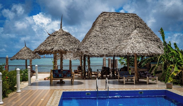 Oceanfront villas resort Zanzibar Islandn in Makunduchi